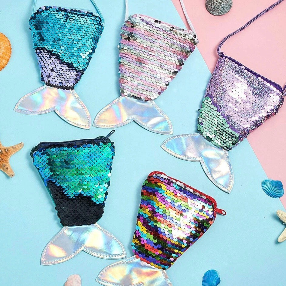 Sequin Mermaid Purse