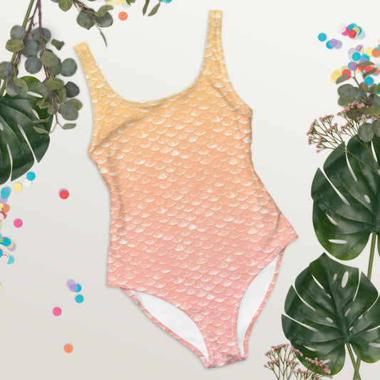Merbabe Mermaid Swimsuit (Lemonade)