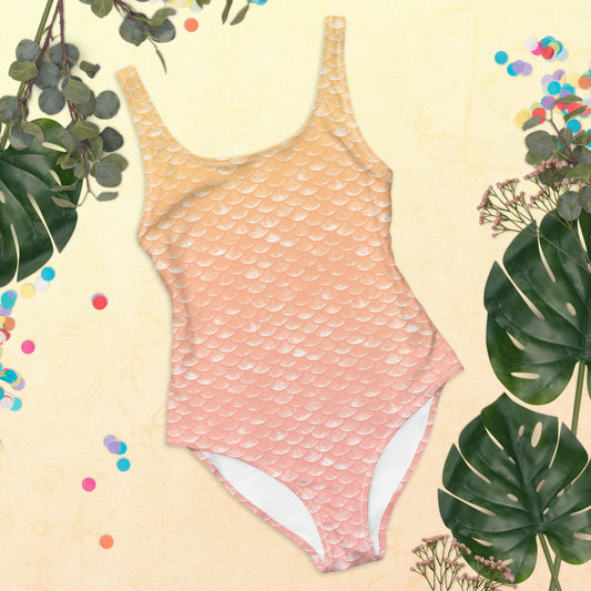 Merbabe Mermaid Swimsuit (Lemonade)