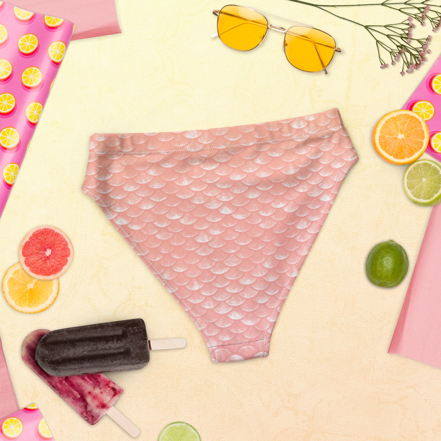 Merbabe Mermaid Bikini Bottom (Lemonade)