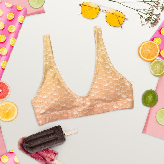 Merbabe Mermaid Bikini Top (Lemonade)