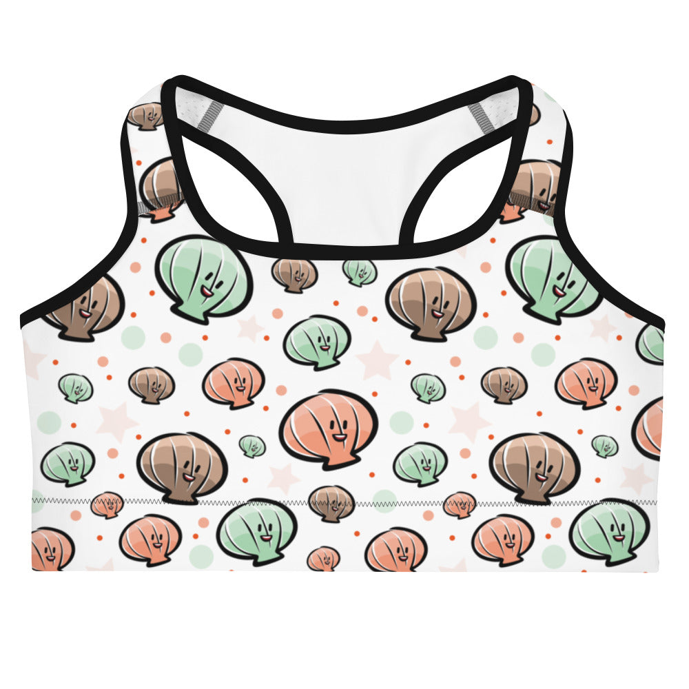 Save the Spat - Ollie Oyster Sports Bra