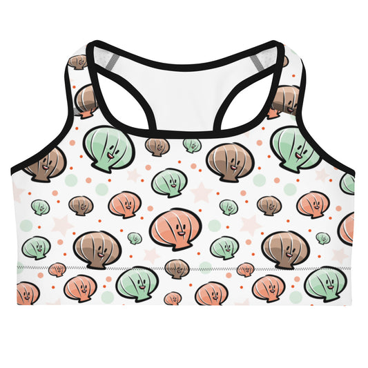 Save the Spat - Ollie Oyster Sports Bra