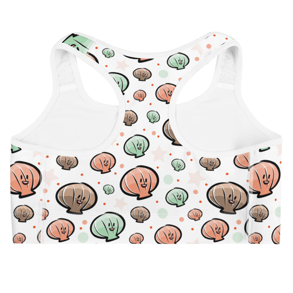 Save the Spat - Ollie Oyster Sports Bra