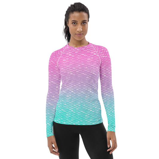 Merbabe Mermaid Rash Guard (Parrotfish)