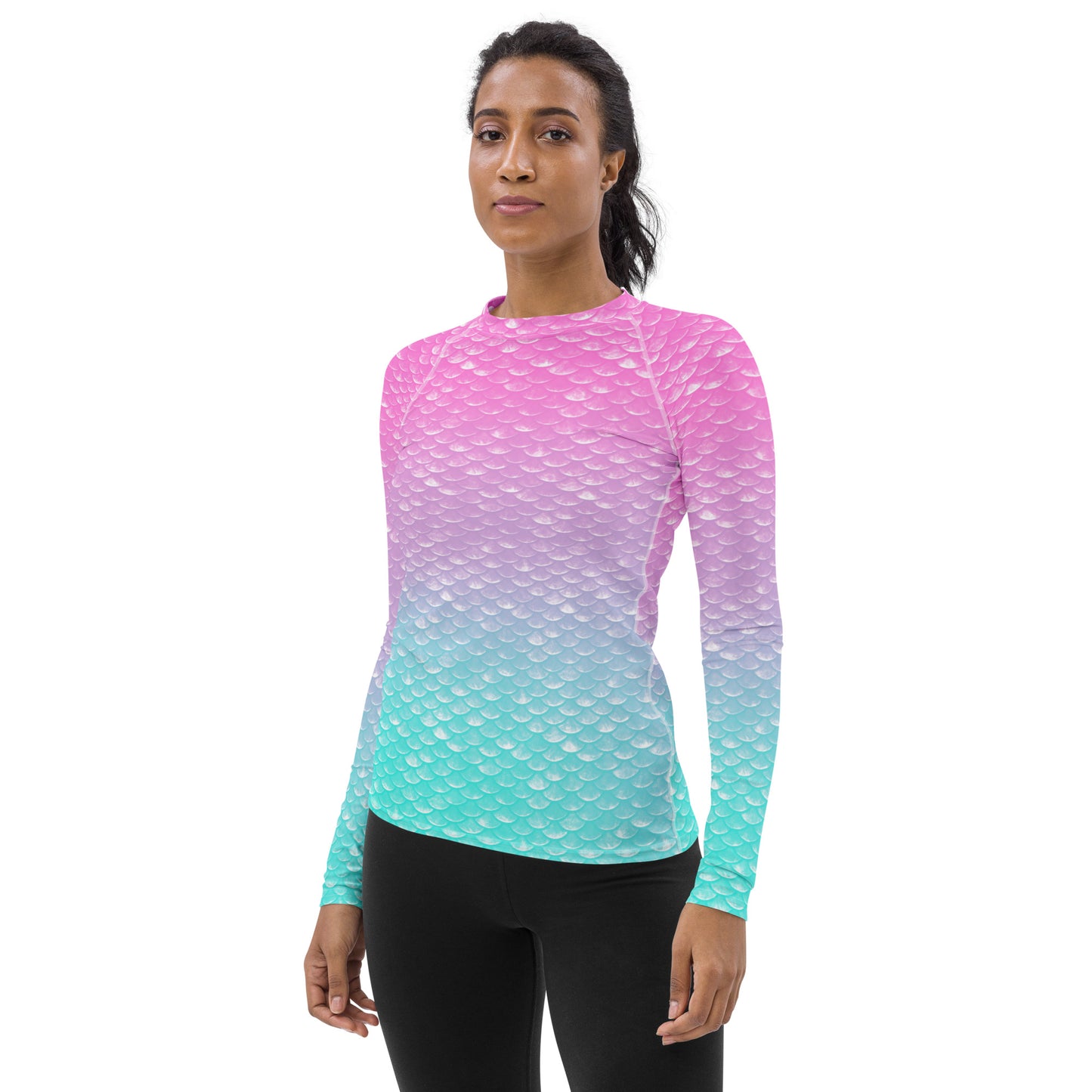 Merbabe Mermaid Rash Guard (Parrotfish)