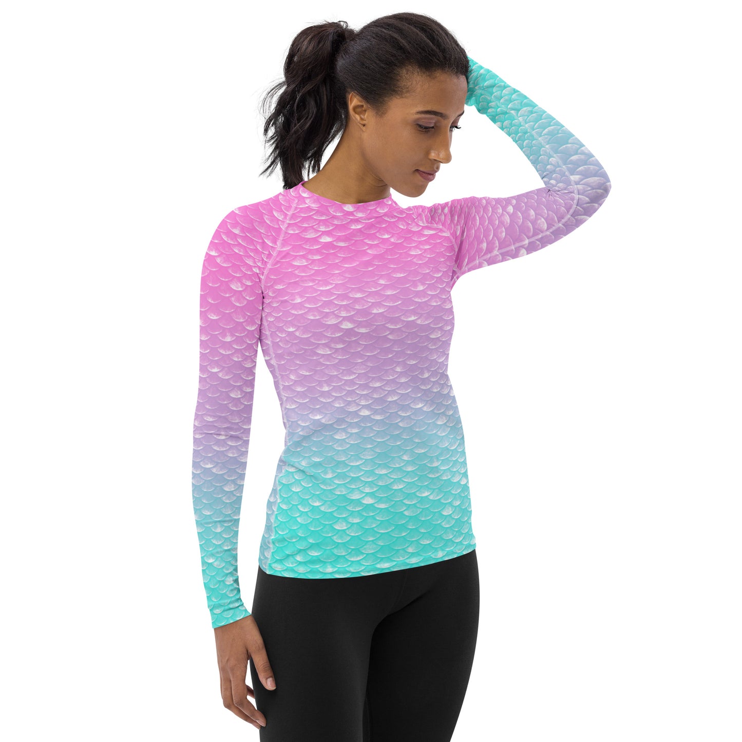 Merbabe Mermaid Rash Guard (Parrotfish)