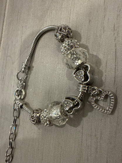 Shimmering Silver Bracelet