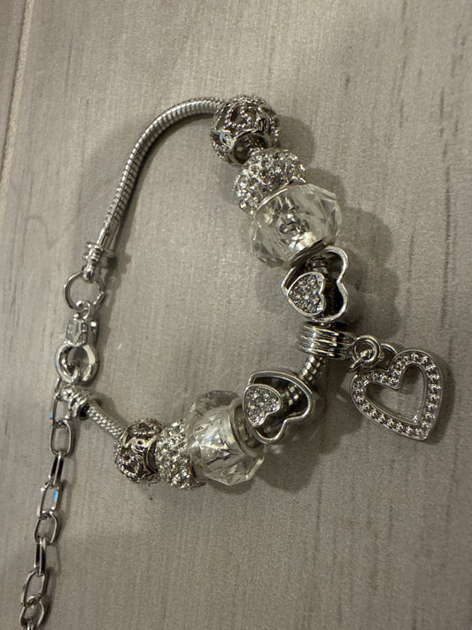 Shimmering Silver Bracelet