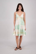 Patchwork Midi Dress - Lemonade Mermaid