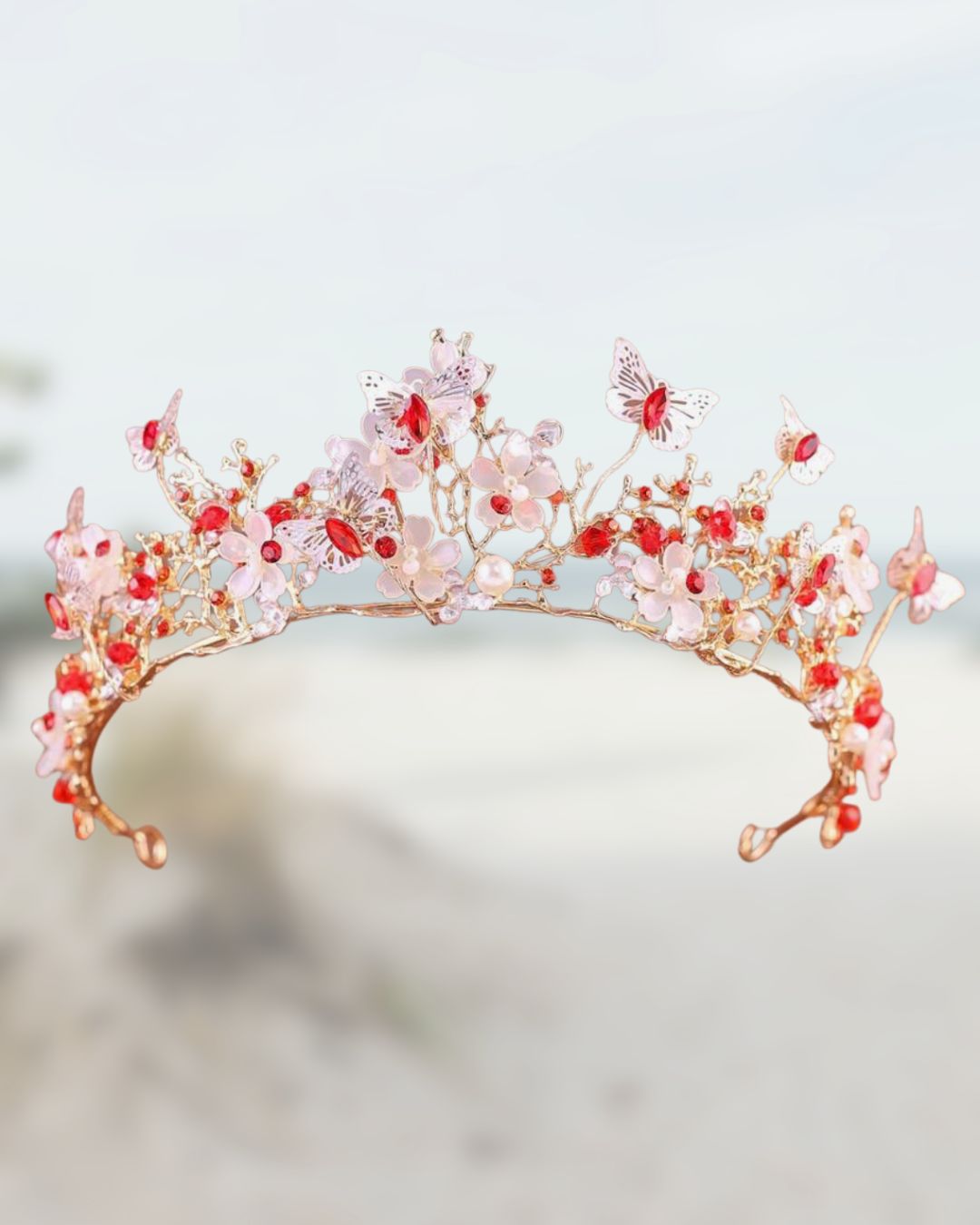 Butterfly Princess Crown (4 colors)
