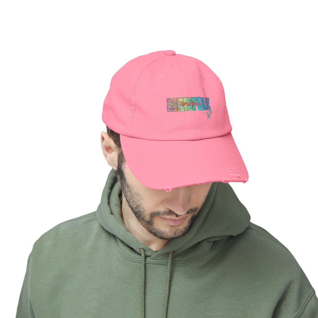 O-fish-al "Metro Merfolk" Distressed Cap