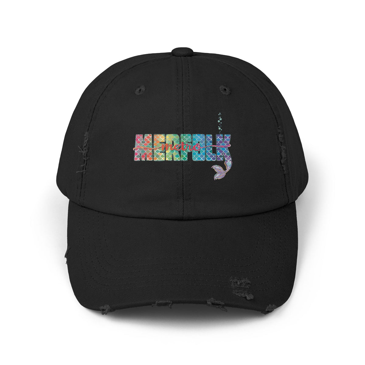 O-fish-al "Metro Merfolk" Distressed Cap