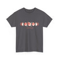 Salt & Starlight heavy cotton tee in charcoal, front view