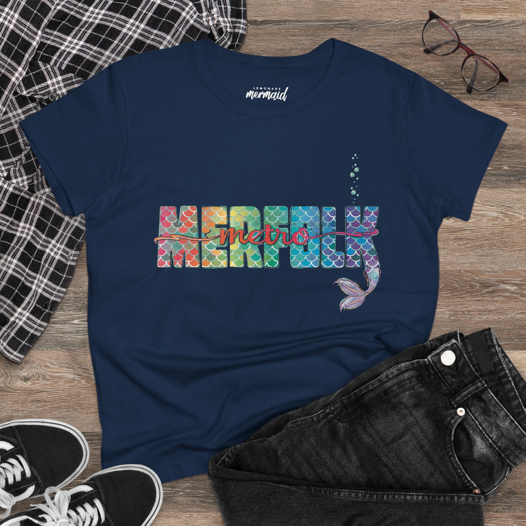 O-fish-al "Metro Merfolk" Semi-Fitted Graphic Tee (3 colors)
