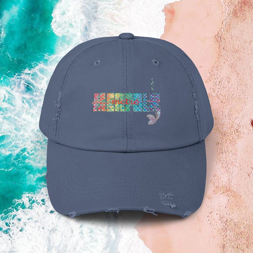 O-fish-al "Metro Merfolk" Distressed Cap