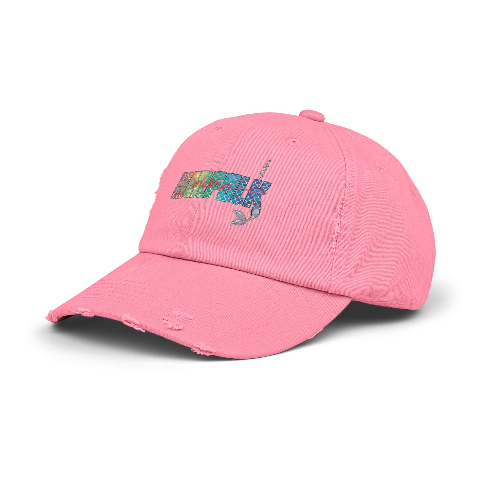 O-fish-al "Metro Merfolk" Distressed Cap