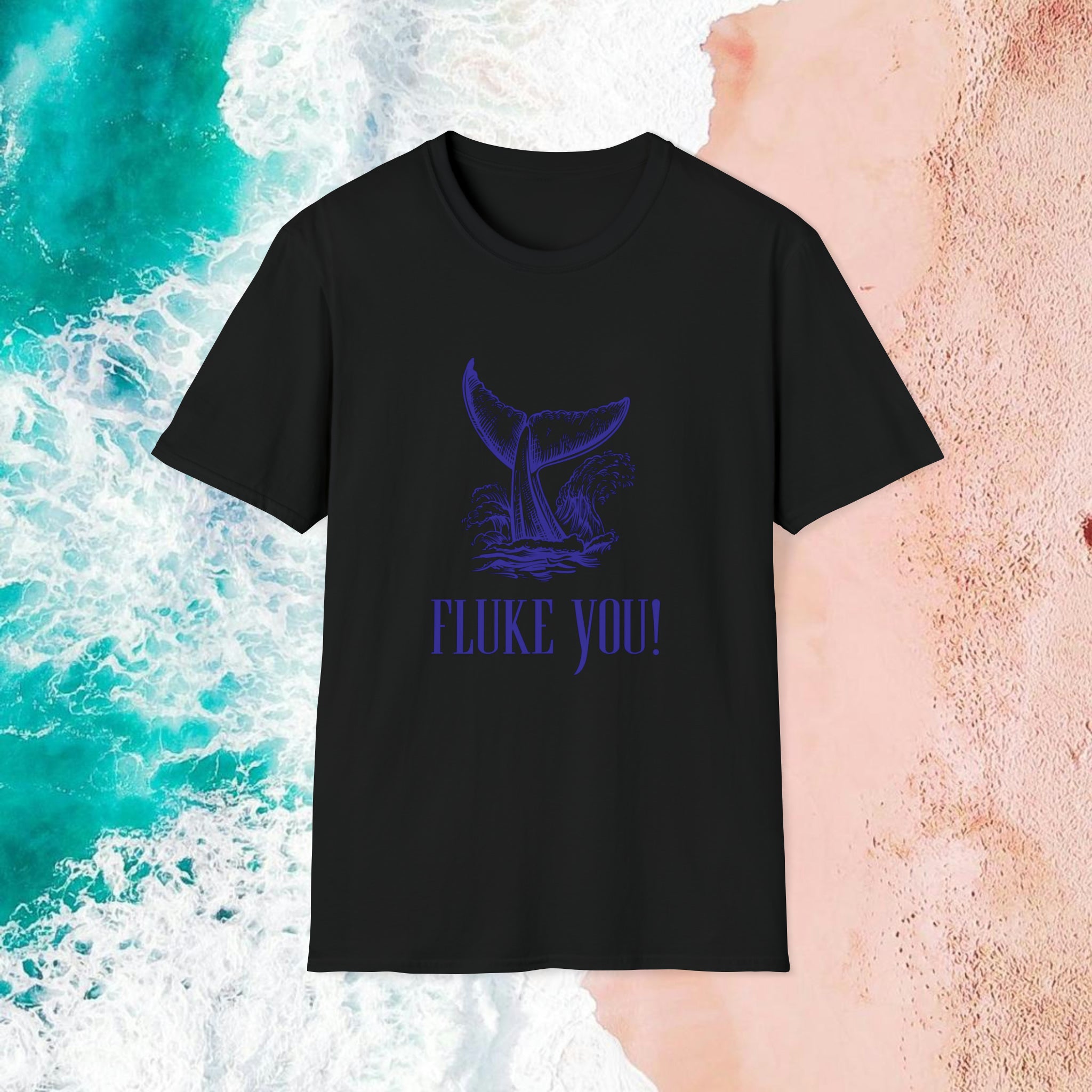 "Fluke You!" Nautically Naughty Men’s Tee