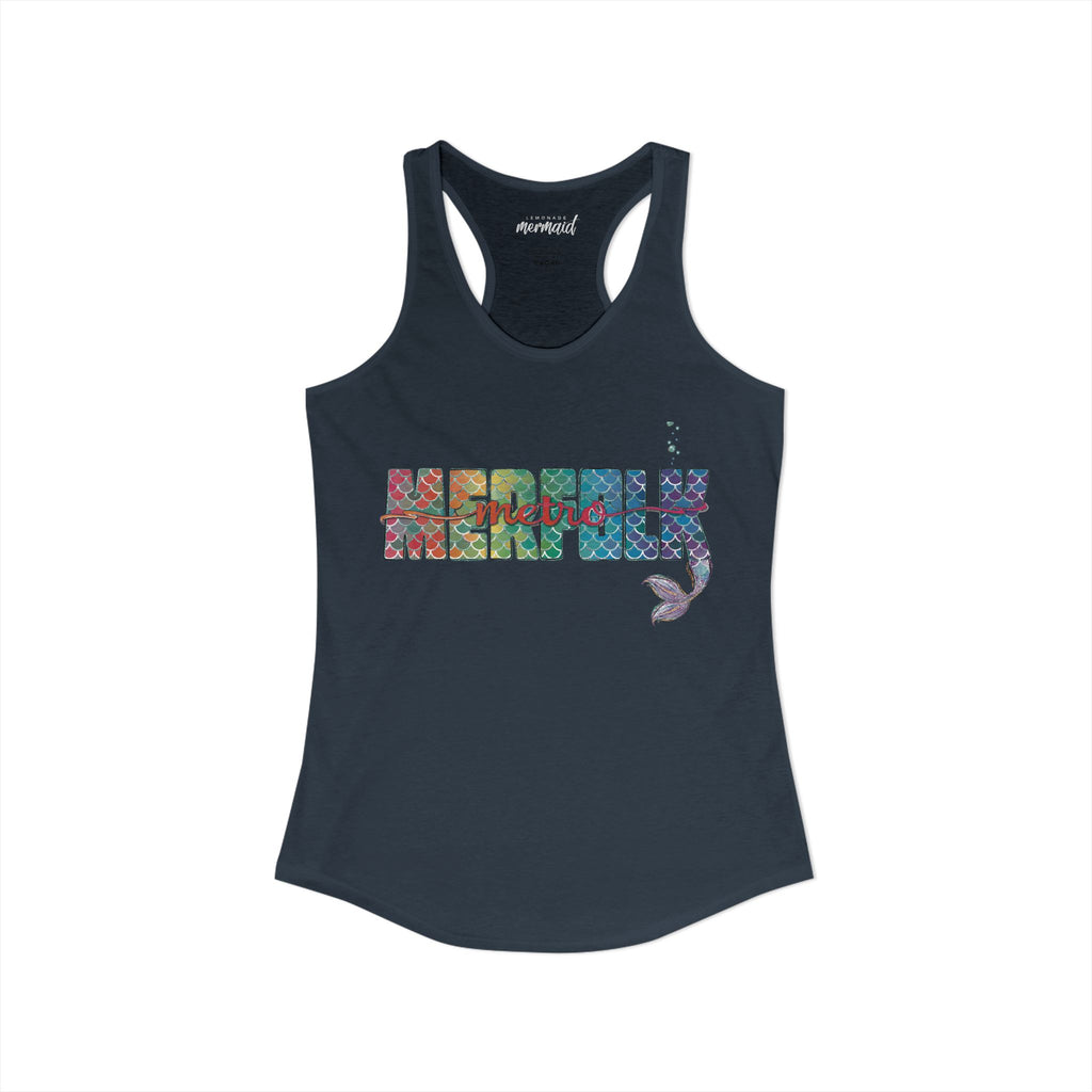 O-fish-al "Metro Merfolk" Racerback Tank
