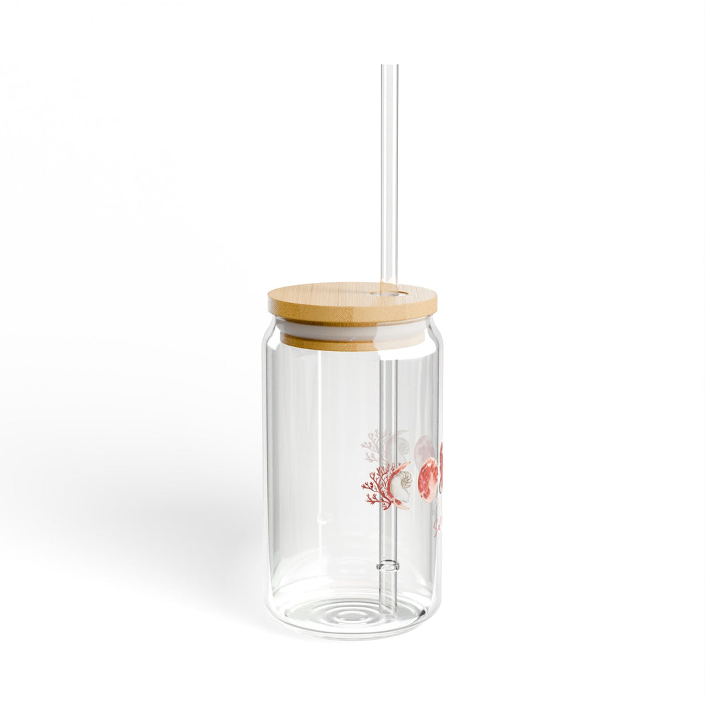 Salt & Starlight sipper glass, side view