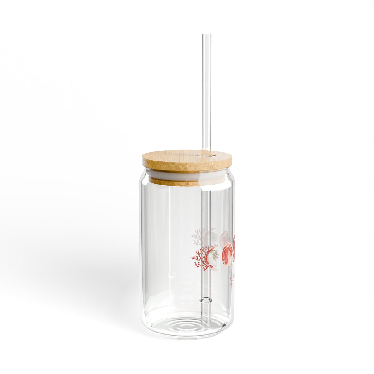 Salt & Starlight sipper glass, side view