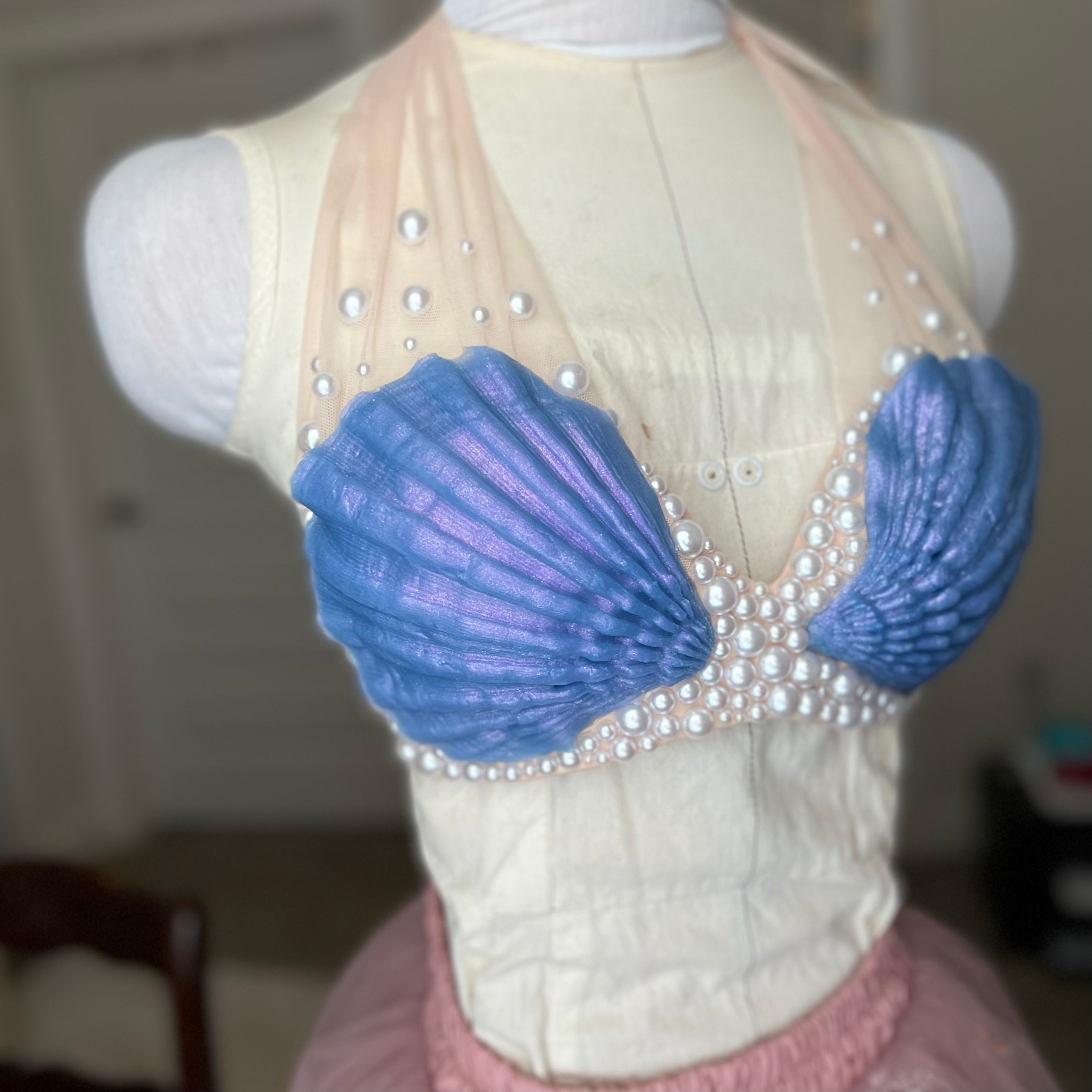 Blue Mermaid Bra