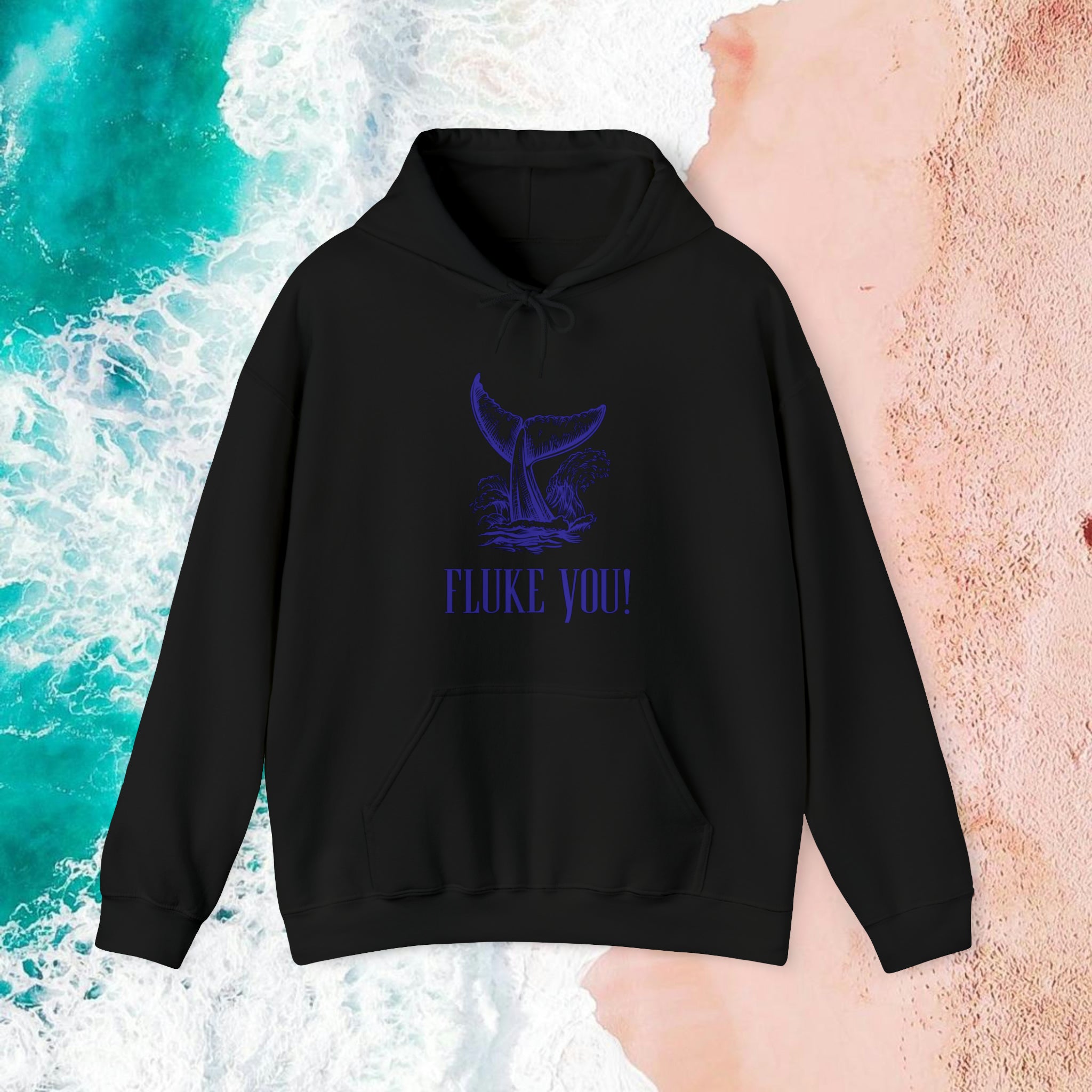 “Fluke You!” Nautically Naughty Hoodie