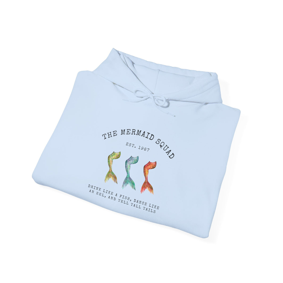 "The Mermaid Squad" Graphic Hoodie