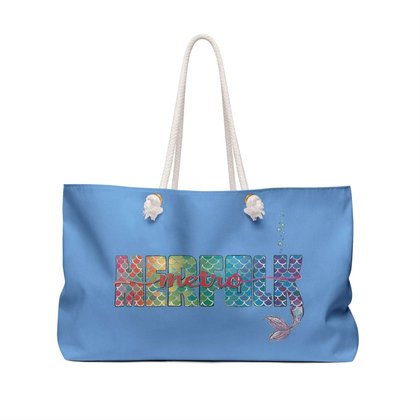 O-fish-al "Metro Merfolk" Weekender Tote