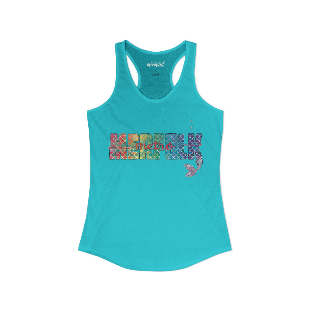 O-fish-al "Metro Merfolk" Racerback Tank