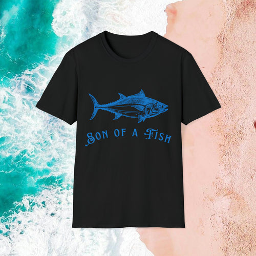"Son of a Fish" Nautically Naughty Men’s Tee - Lemonade Mermaid