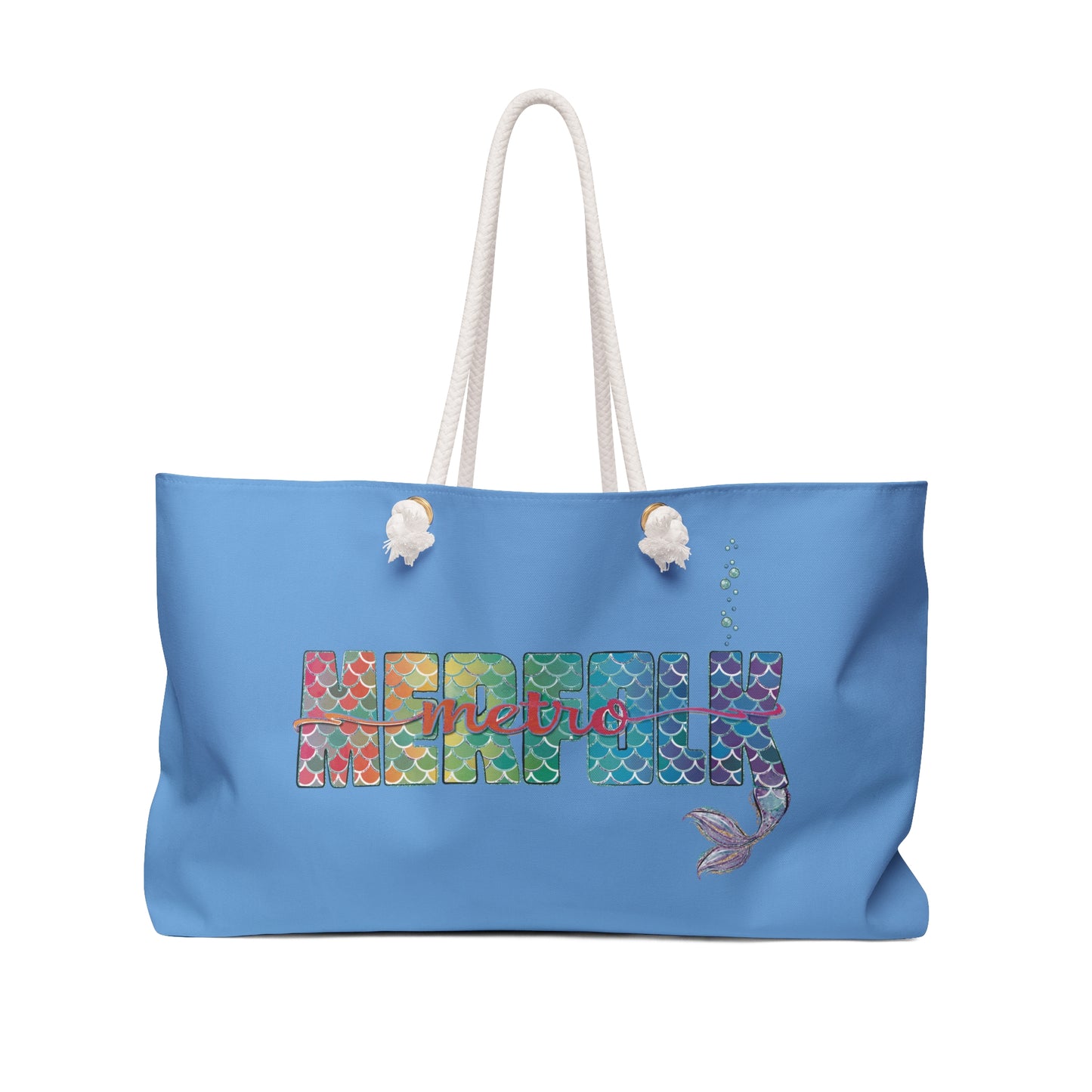 O-fish-al "Metro Merfolk" Weekender Tote