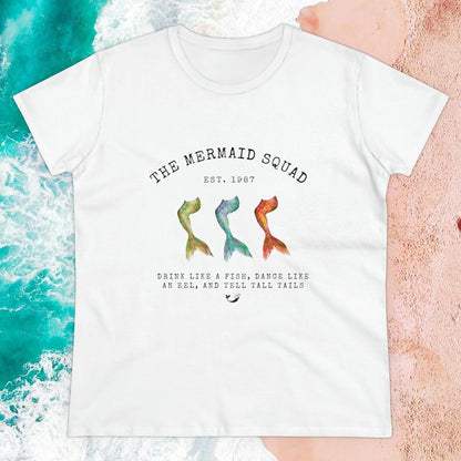 'The Mermaid Squad' Semi-Fitted Graphic Tee