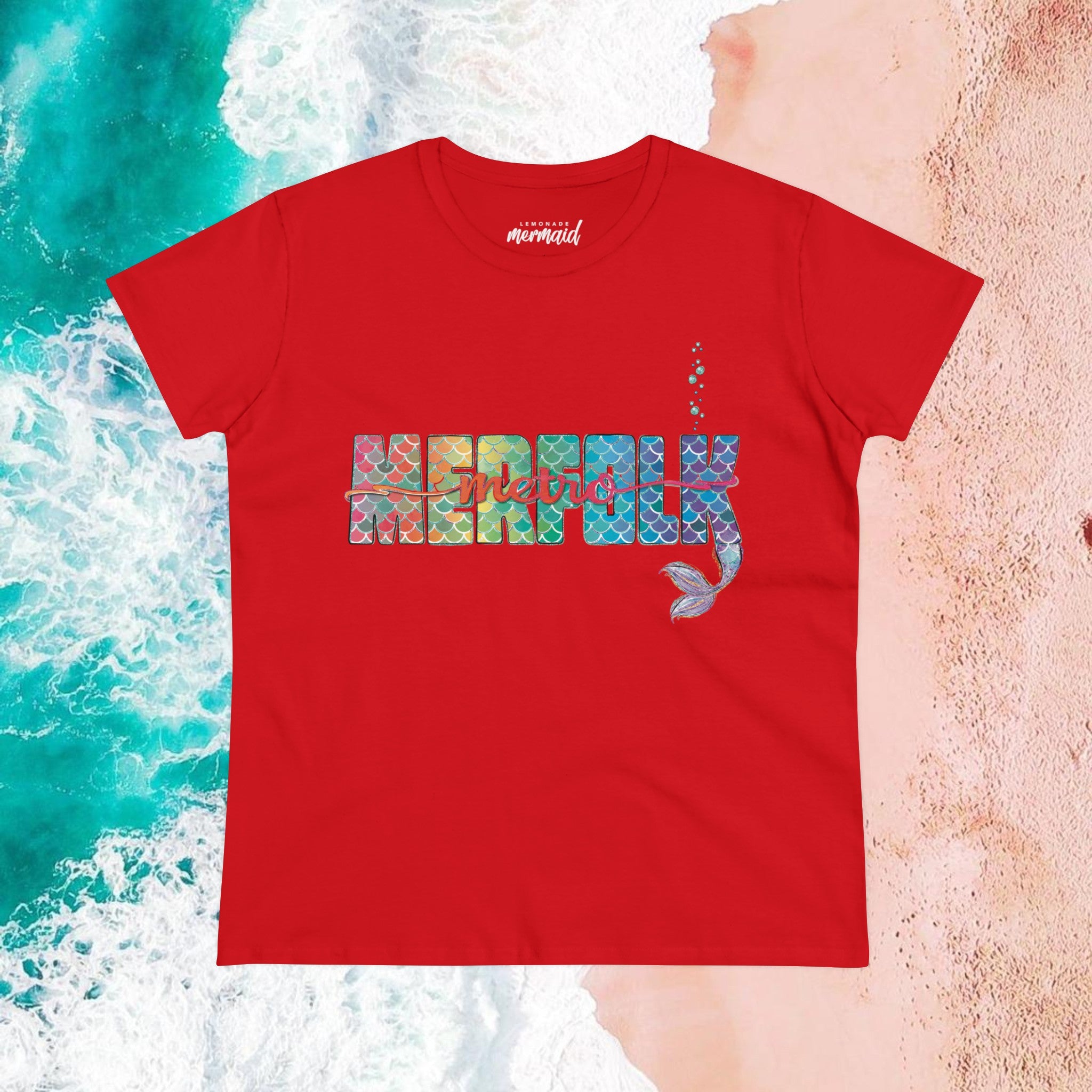 O-fish-al "Metro Merfolk" Semi-Fitted Graphic Tee (3 colors)