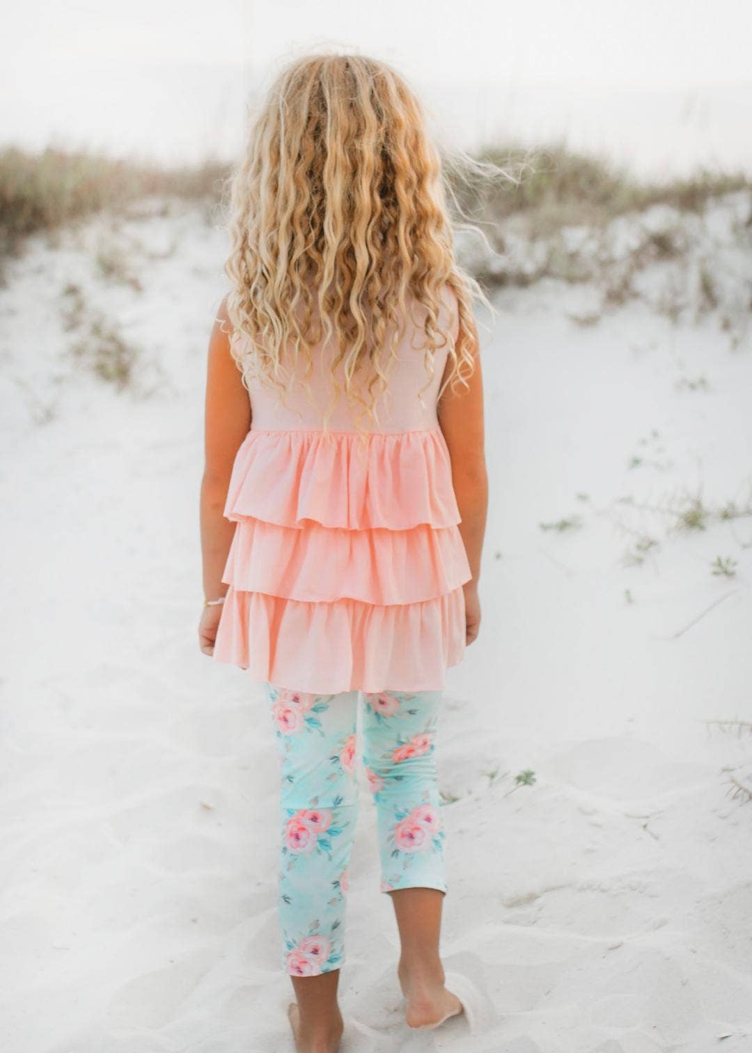 Girls' Tiered Ruffle Set