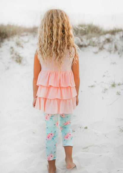 Girls' Tiered Ruffle Set