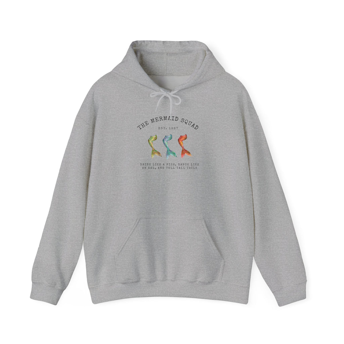 "The Mermaid Squad" Graphic Hoodie