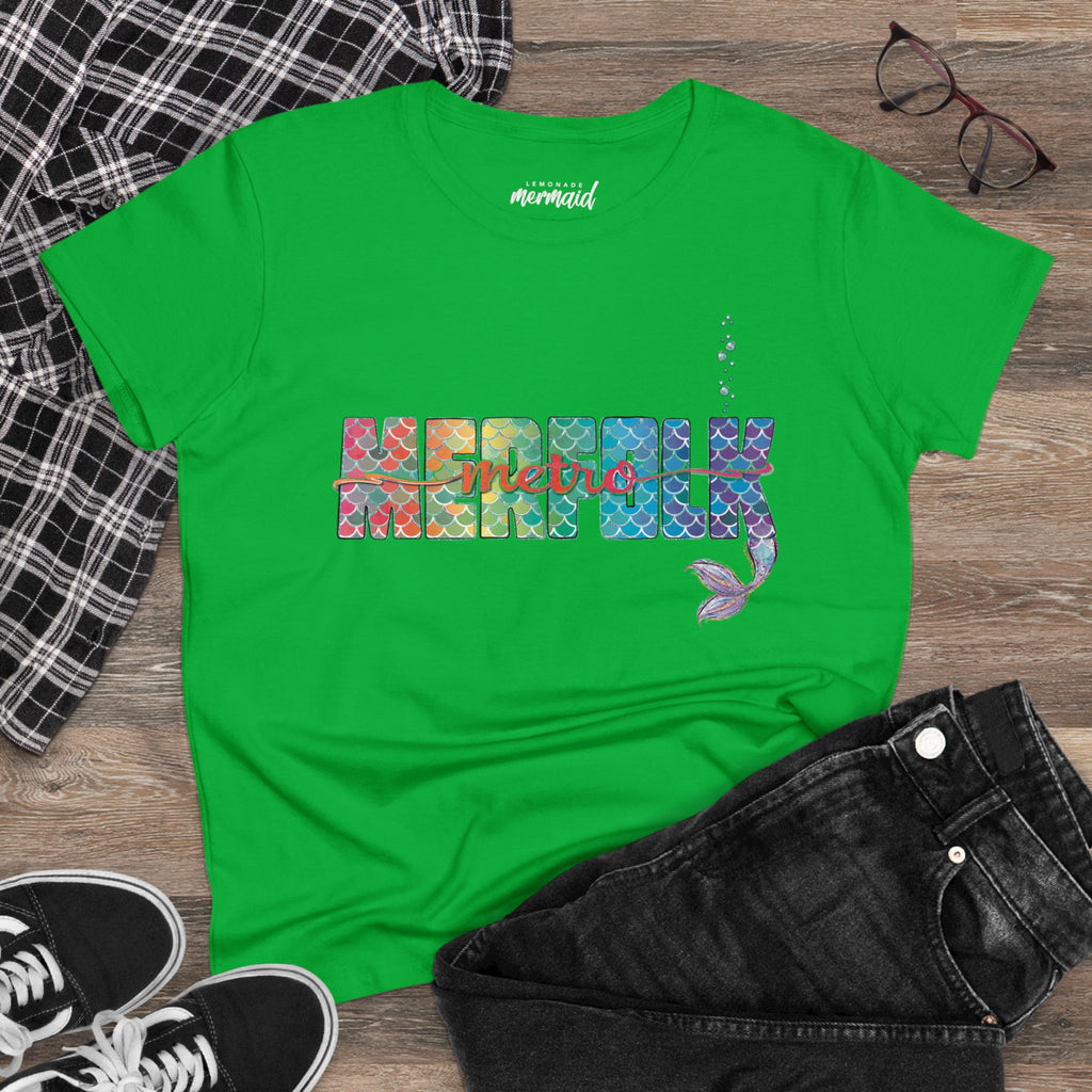 O-fish-al "Metro Merfolk" Semi-Fitted Graphic Tee (3 colors)