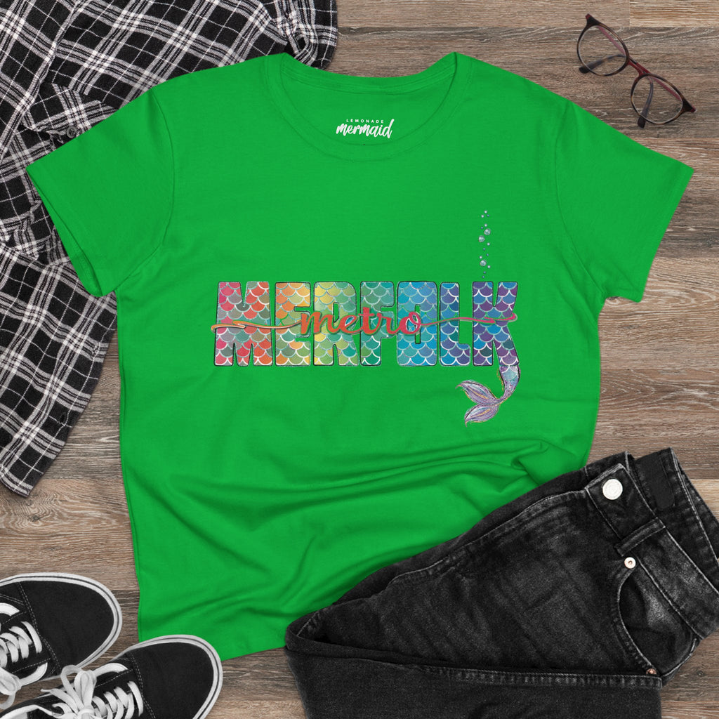 O-fish-al "Metro Merfolk" Semi-Fitted Graphic Tee (3 colors)