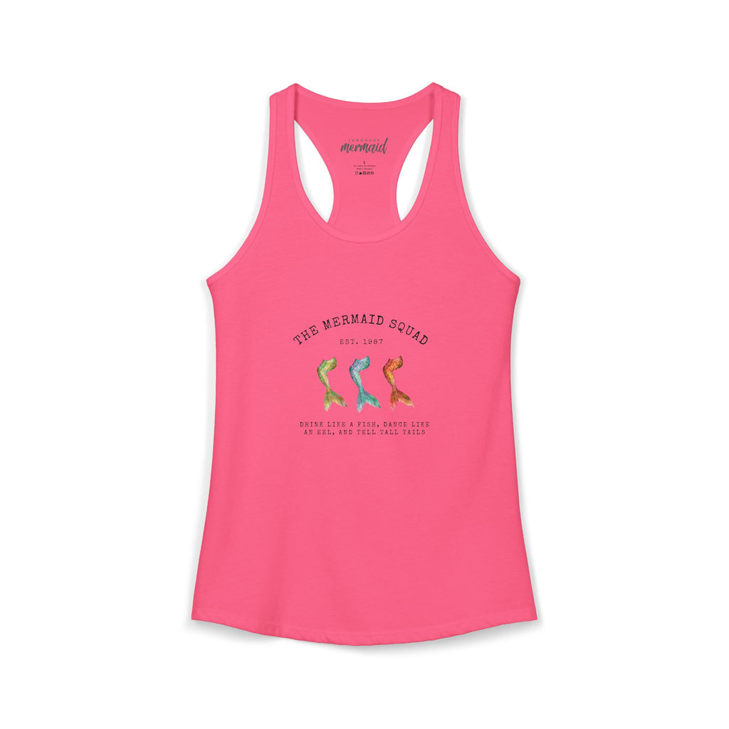 "The Mermaid Squad" - Women's Ideal Racerback Tank