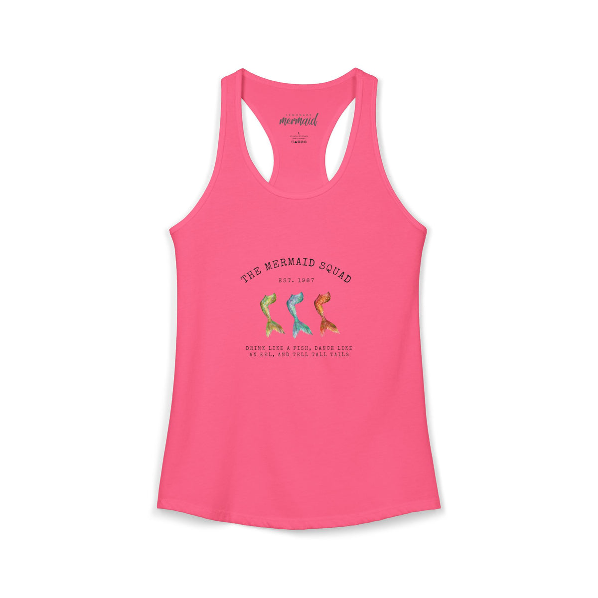 "The Mermaid Squad" - Women's Ideal Racerback Tank