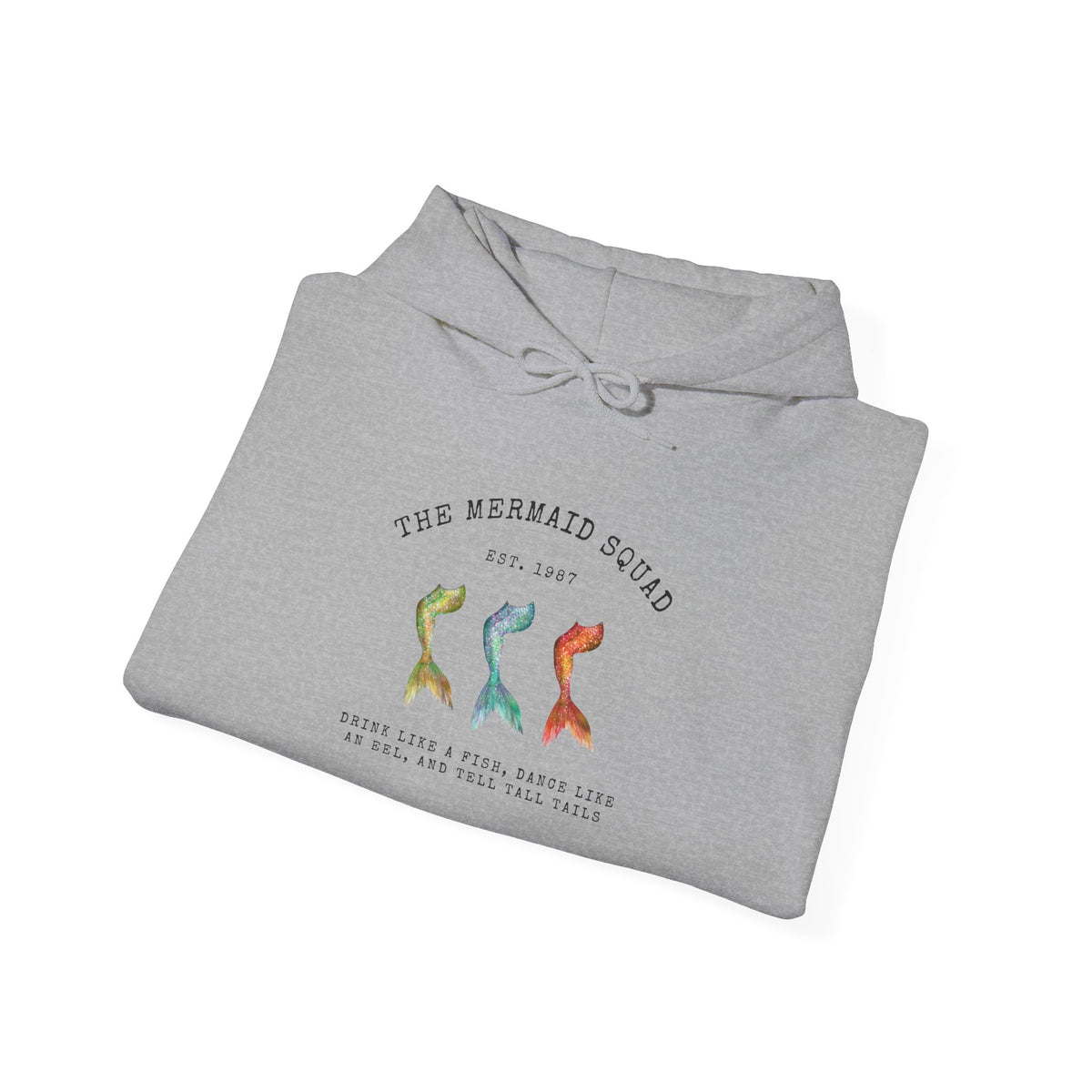 "The Mermaid Squad" Graphic Hoodie