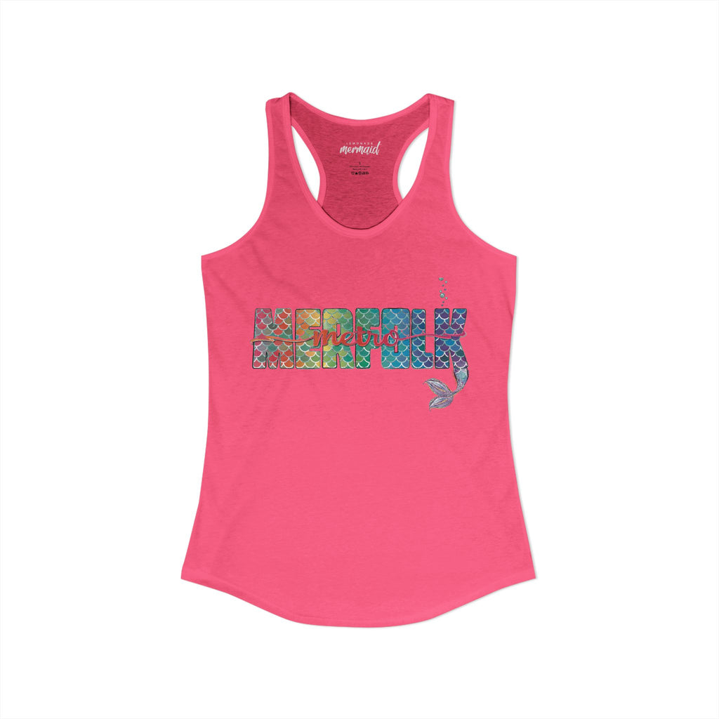 O-fish-al "Metro Merfolk" Racerback Tank