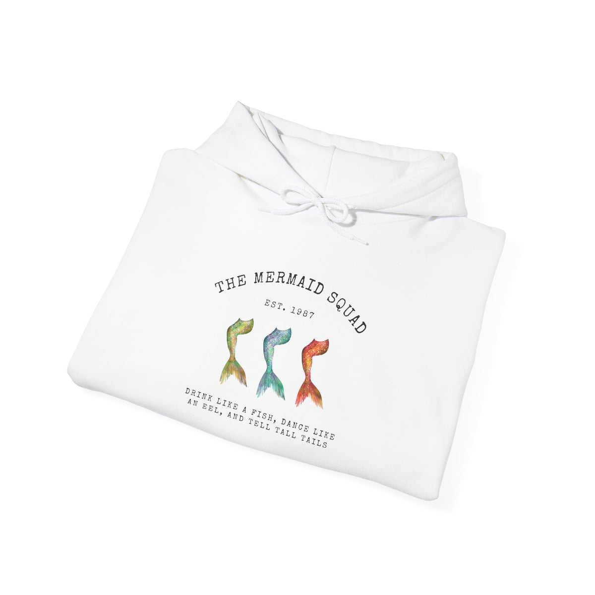 "The Mermaid Squad" Graphic Hoodie