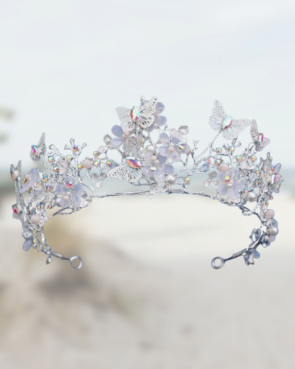 Butterfly Princess Crown (4 colors) - Lemonade Mermaid