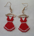 Little Red Dress Earrings - Lemonade Mermaid