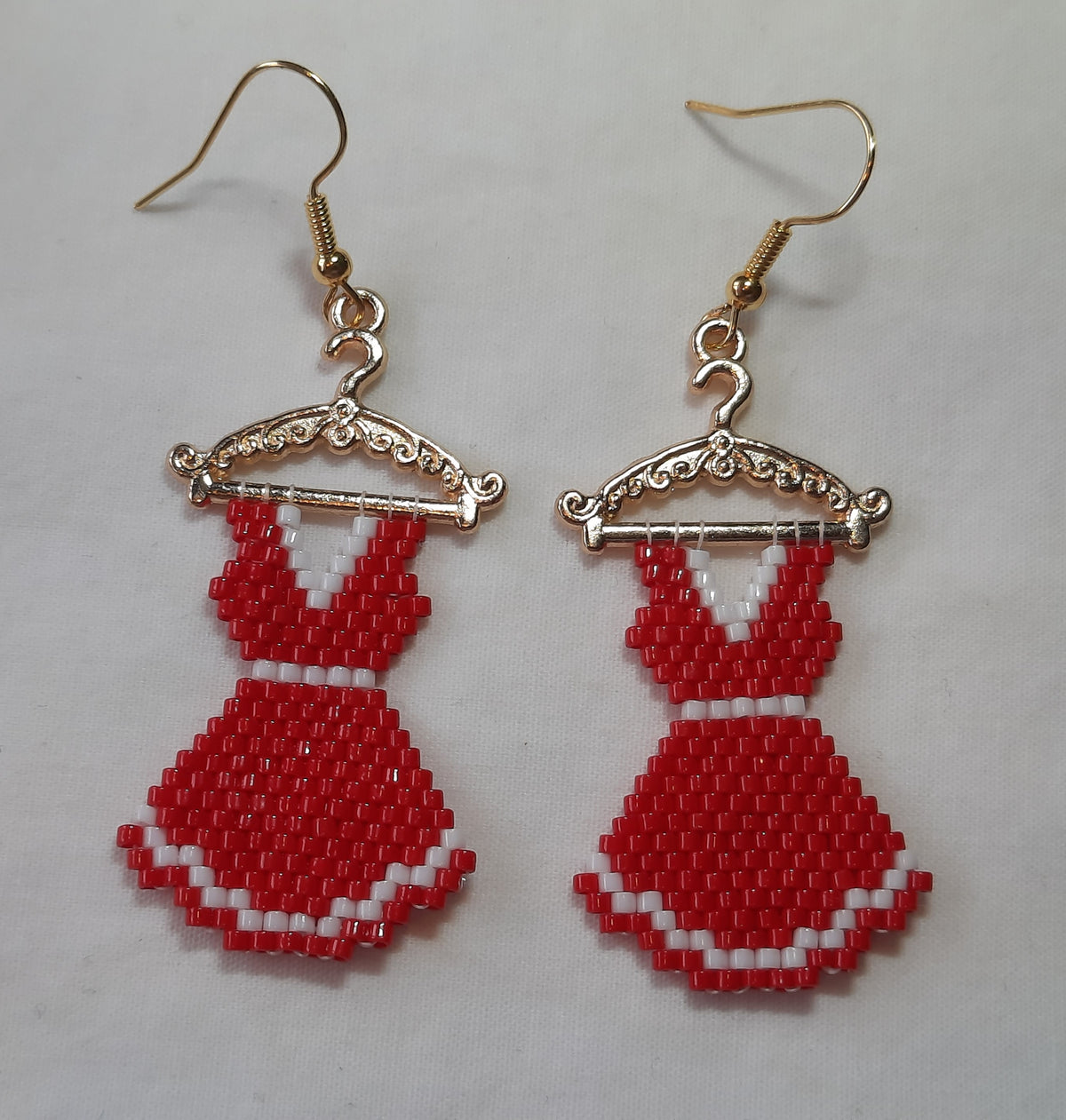 Little Red Dress Earrings - Lemonade Mermaid