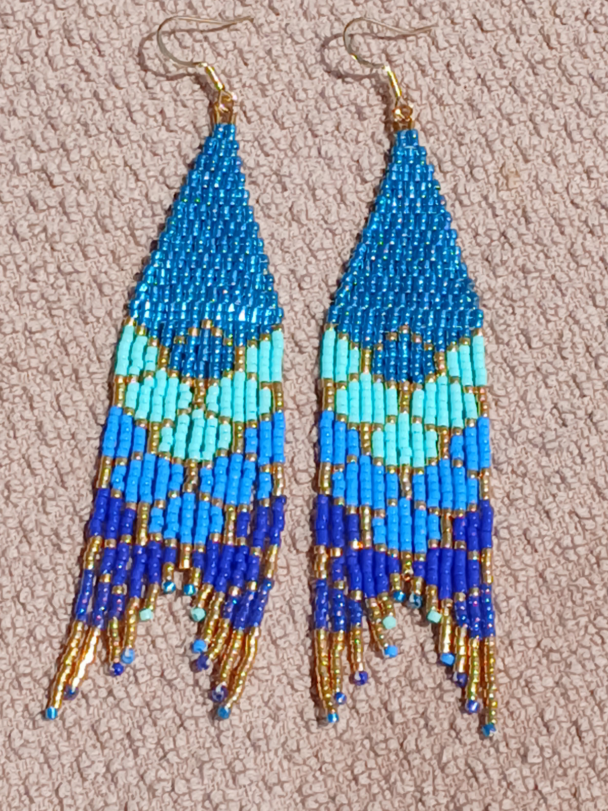 Blue Mermaid Tail Fringe - Lemonade Mermaid