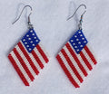 Flag earrings - Lemonade Mermaid