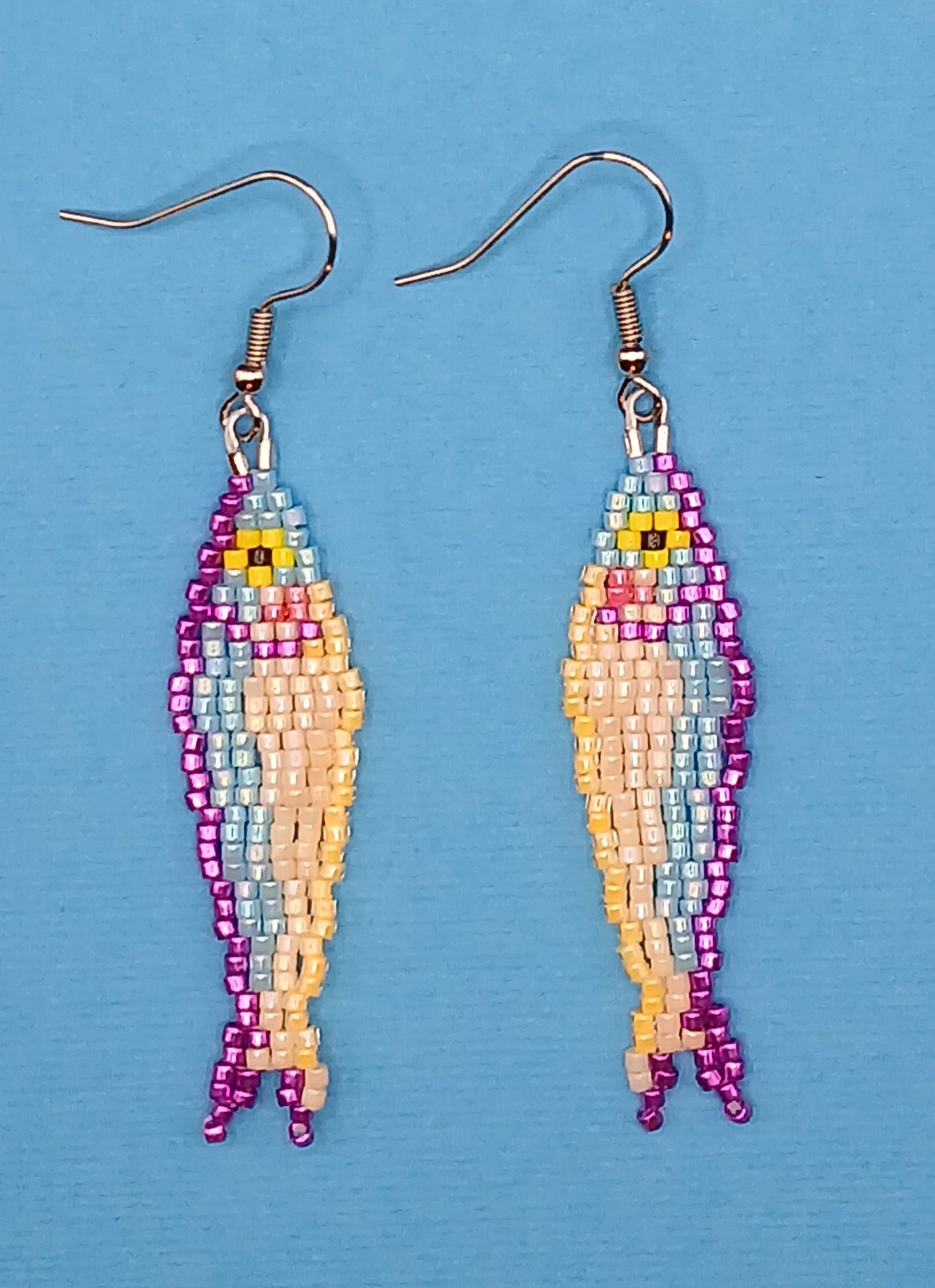 Tropical fish earrings - Lemonade Mermaid